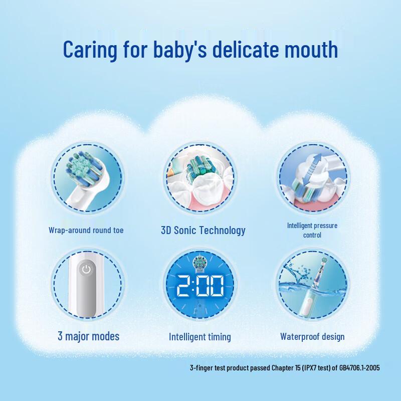 Oral-B Pro1 Kids Electric Toothbrush, Frozen Edition