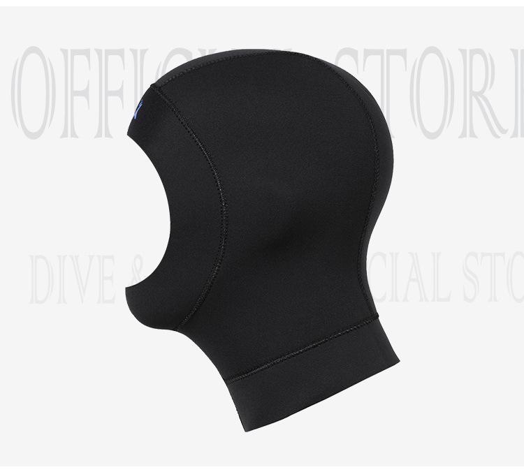Unisex 3MM Sun Protection Diving Hood for Snorkeling, Surfing, and Winter Swimming