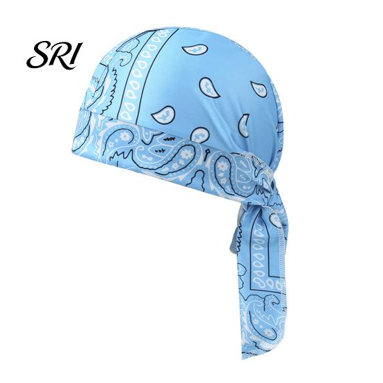 Kühlendes Bandana Hut Turban Paisley Muster Elastische Passform Verstellbare Riemen Bequemes Outdoor Kopftuch Atmungsaktives Schweißableitendes Material Radfahren