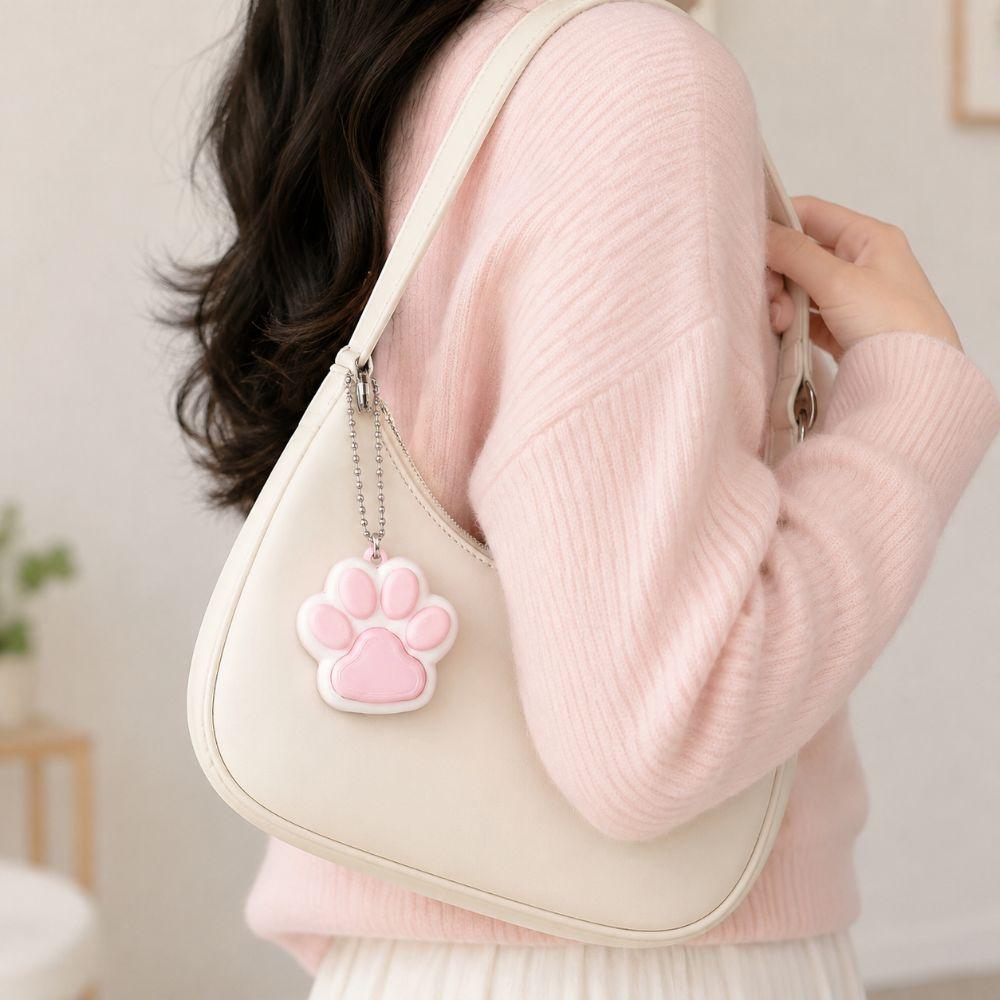 Relief Stress Cat Paw Press Toy Cat's Paw Shape Bag Charm Funny Pinch Toy  Gift Giving