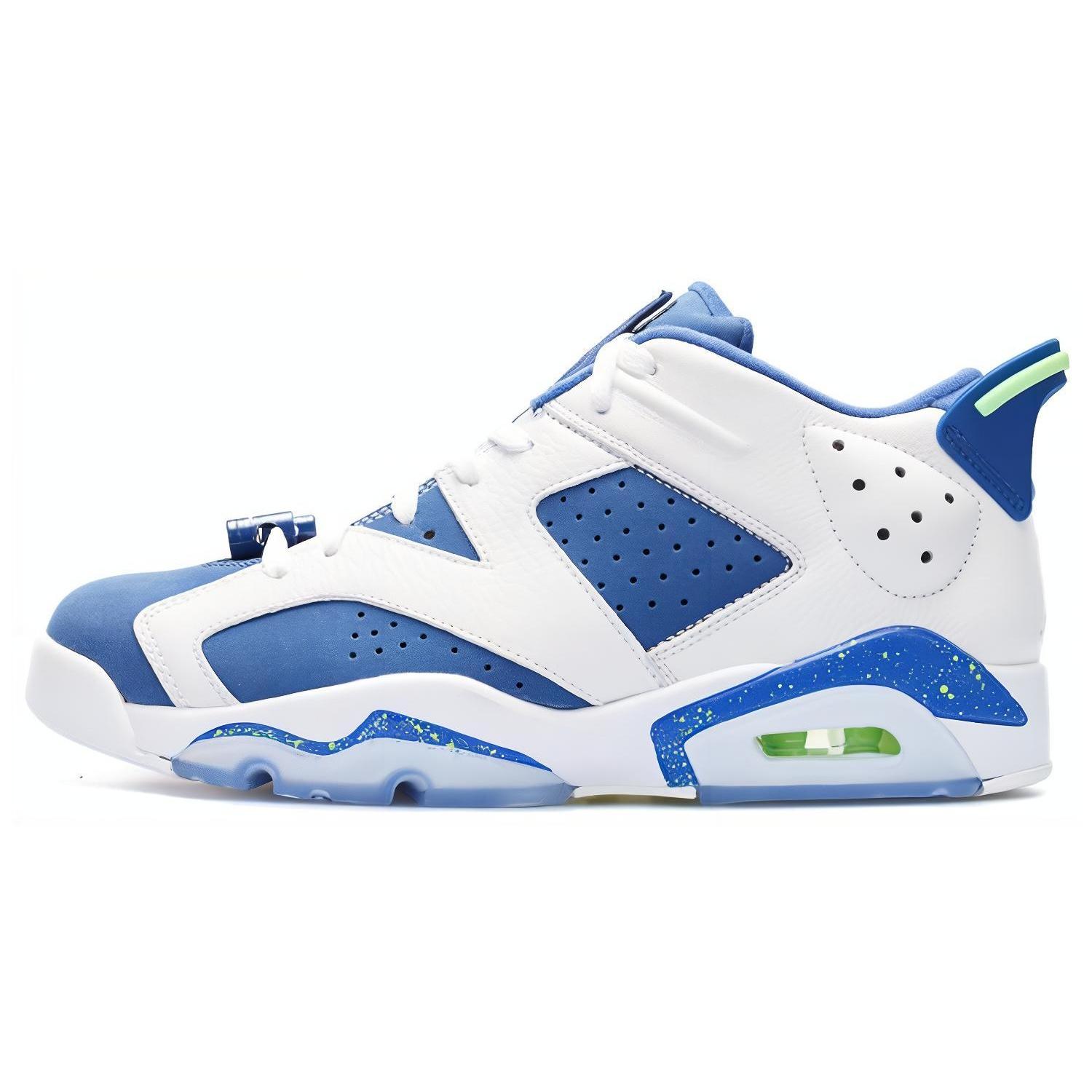 (GS) Air Jordan 6 Low Ghost Green Kids 768881-106 EU 36.5