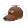 Four Seasons Baseball Cap Letter Embroidered Cap Men Women Sun Hat Sunscreen Hat