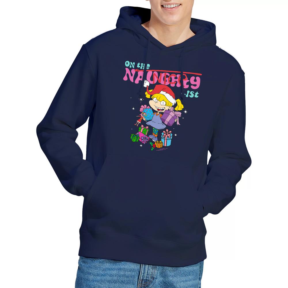 Rugrats Mens Naughty Angelica Christmas Hoodie