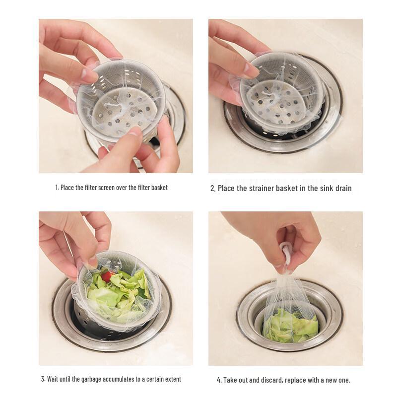 ZISIZ Kitchen Sink Strainer Bag