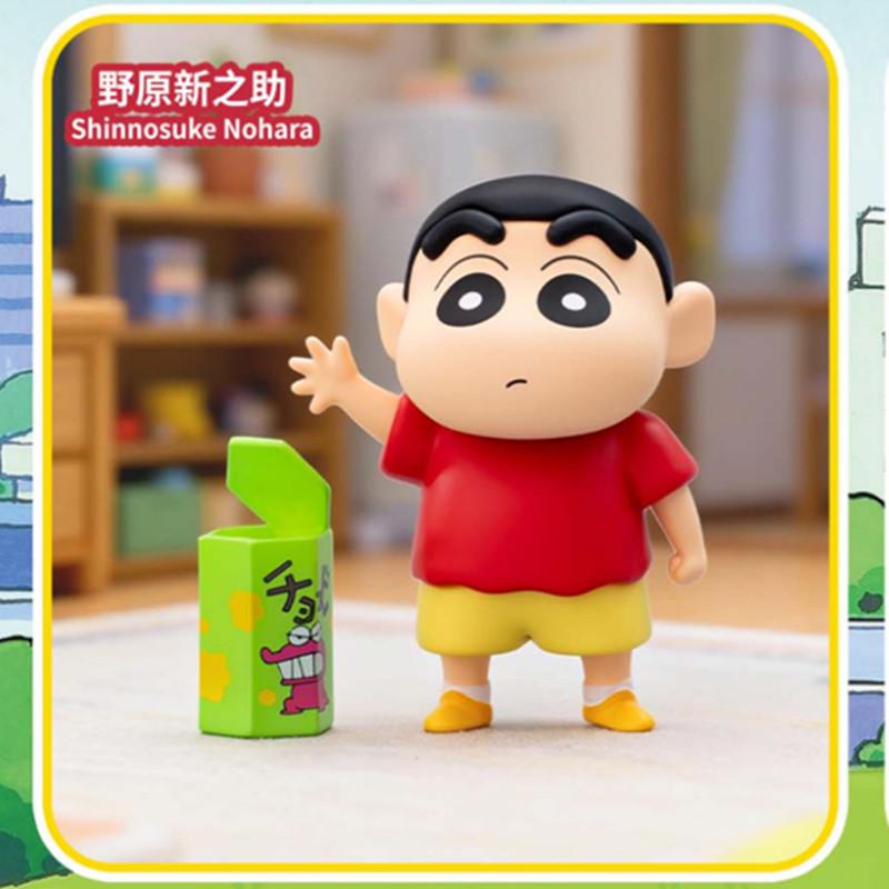 Crayon Shin All In One Series Blind Box Figurines Trendy Collectible Toys Desktop Ornaments Peripheral Birthday Gift Toys