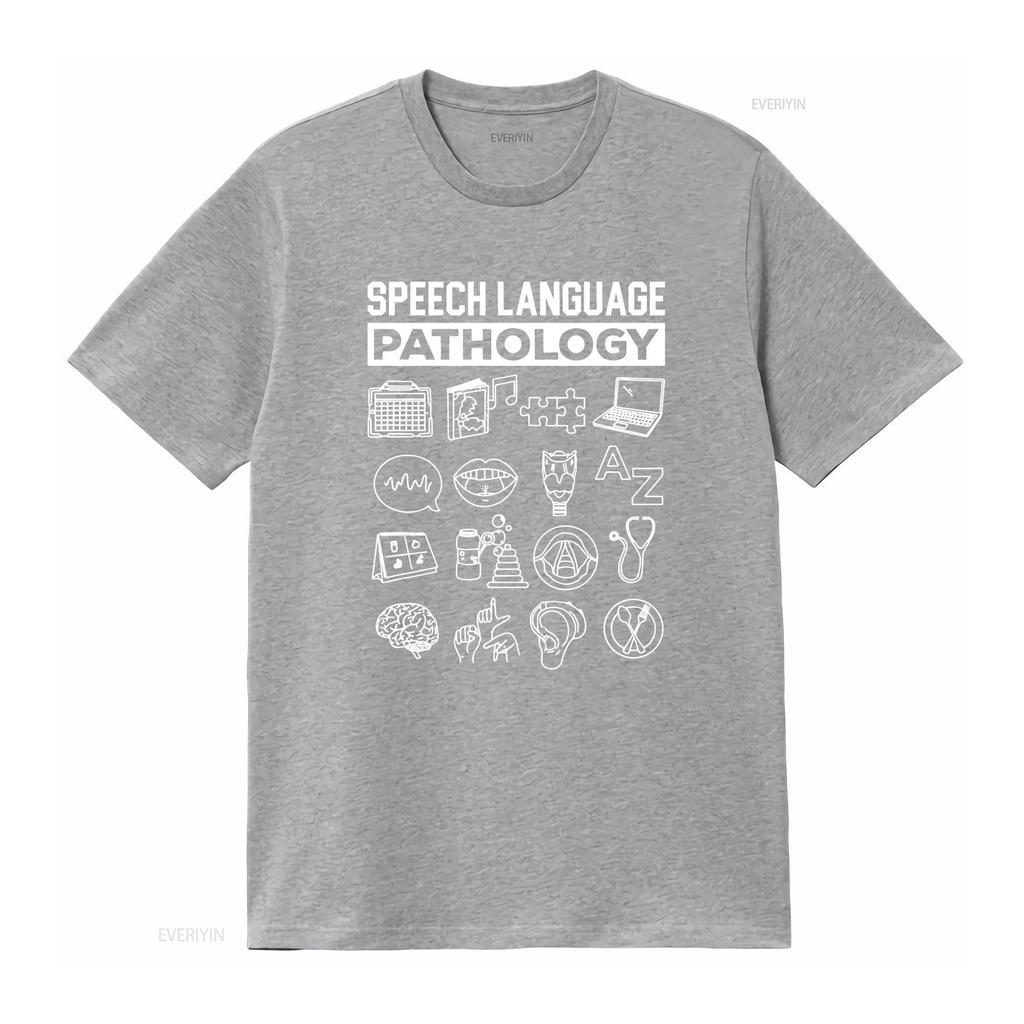 Speech Language Pathology T Shirt SLP PathologisT TherapisT Therapy Future Graduation vintage Washed Casual Stretched