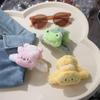 Elegant Doll Plush Panda Hair Claw Rabbit Frog Animal Shark Clip Cartoon Large Size Winter Cross Hair Clip Daily