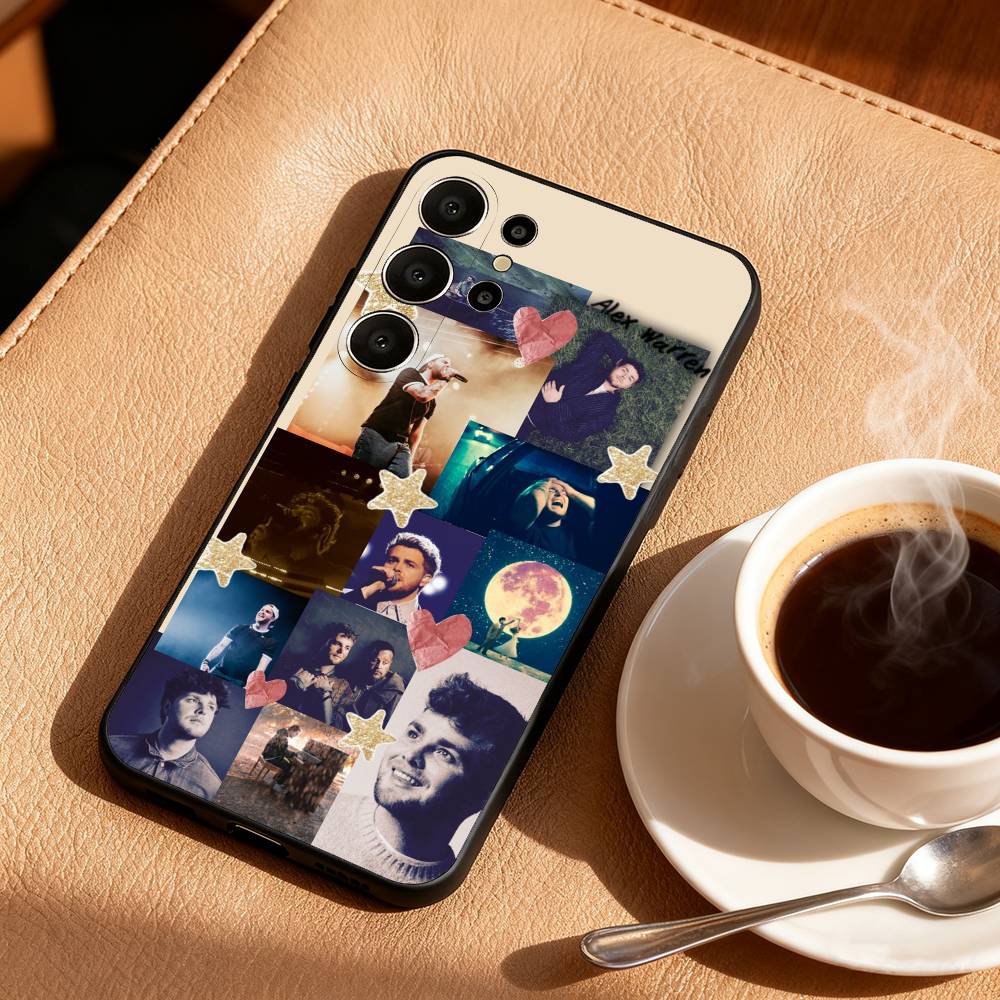 

A-Alex Warren Singer Phone Case For Samsung S26,S25,S24,S21,S22,S23,S30,Ultra,S20,FE,Lite,10,9,Black Cover Samsung S26