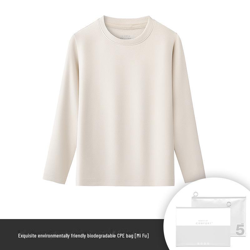 

Термобелье из флиса Tencel: Мягкая, теплая рубашка для мальчиков и девочек, идеально подходит для осени и зимы. 160