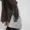 Rivet tote bag women's large-capacity commuter shoulder bag