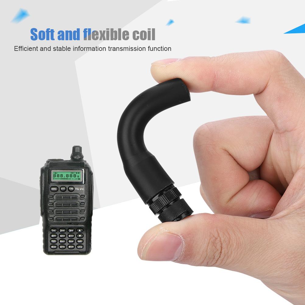 SF20 Dual Band VHF UHF Alto Ganho BNC 144MHz 430MHz Antena Suave para Kenwood TK300 TK320