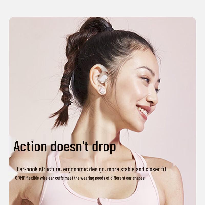 New Over-Ear Wireless Bluetooth Earbuds with Noise Cancelling and Ultra-Long Battery Life