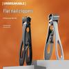 Large-opening Flat-mouth Nail Clippers - Stainless Steel Salon-Grade Tip Cutter Scissors