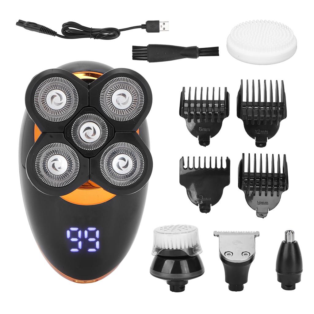 Multi Functional Electric Razor Rechargeable Household Hair Clipper Nose Hair Trimmer Grooming Kit