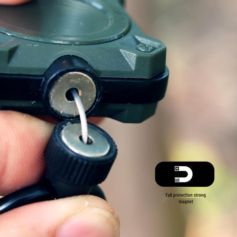 Magnetic Retractable Key Holder for Sea & Rock Fishing Lure Accessories – Easy Pull Buckle, Hot Seller