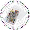 100pcs 3.2cm Pearl Head Sewing Pins with Storage Box for DIY Handmade Projects Clothing Positioning & Garment Sewing Accessories