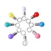 Fahsion Bunte wechselnde LED-Taschenlampe, Mini-Leuchtmittel, Schlüsselanhänger, kreatives Spielzeug, Geschenk