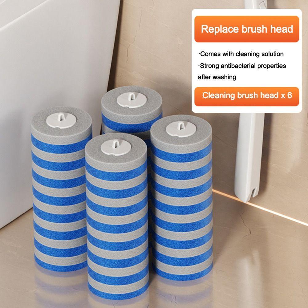 Dissolving Deodorization Toilet Brush Disposable Toilet Brush Head Bathroom Cleaning Accessories