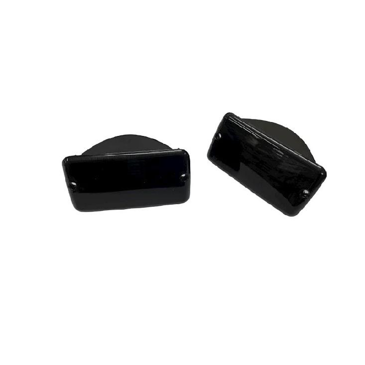 Front Corner Turn Signal Parking Light Housing Black Lens For Jeep Wrangler TJ 1997-2006