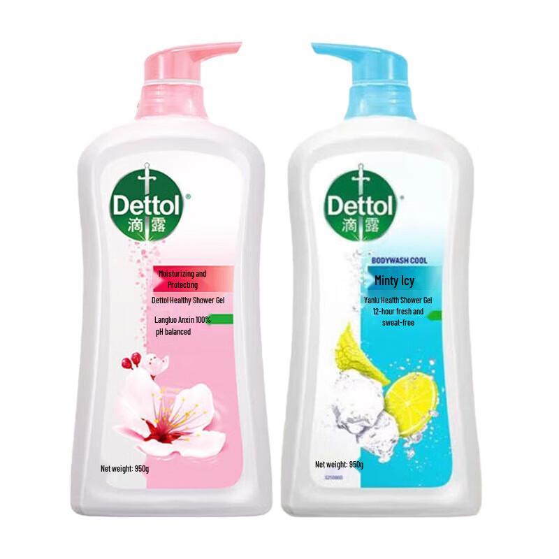 

Dettol Healthy Shower Gel Twin Pack