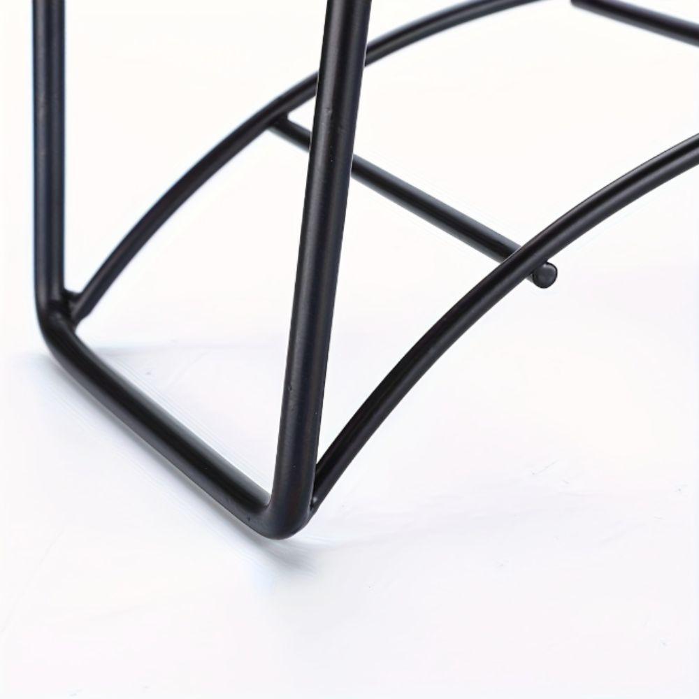 Multifunction Garden Hose Holder Heavy Duty Detachable Wall Mount Bracket Decorative Design Iron Material Hose Rack Outdoor Use