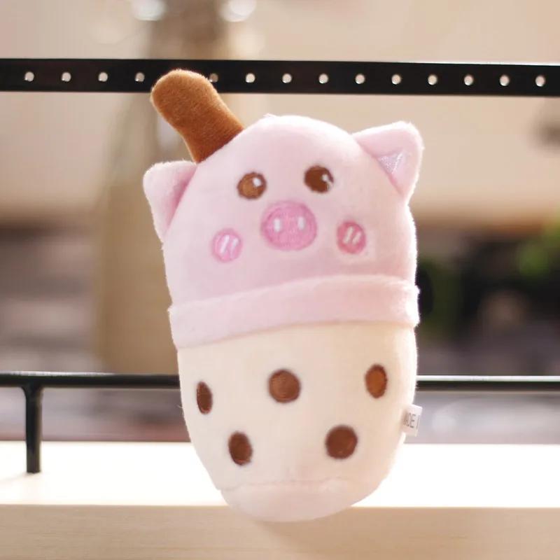 

Mimi 12CM Boba Plushies Bubble Tea Plush Toys Cartoon Bubble Tea Cup Stuffed Soft Milk Tea Plush Food Pillow Gifts for Kids Girl