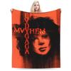 Lady Gagas Mayhem Blanket Velvet Spring Autumn  Multi-function Warm Throw Blankets for Bedding Couch Plush Thin Quilt