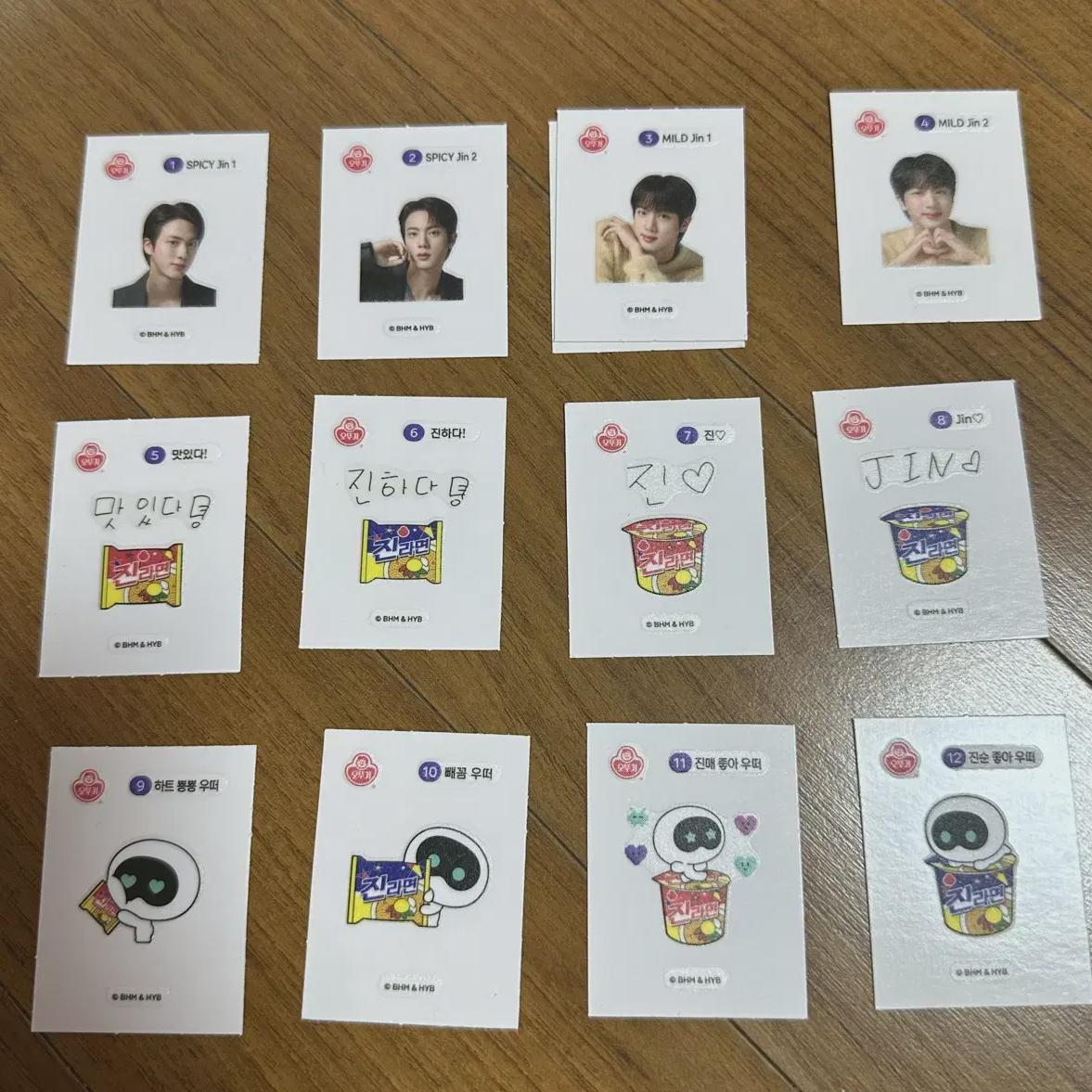 

Я продаю готовую версию Jin Ramen Jin (Наклейка bts)