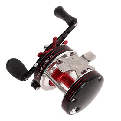 Baitcasting Fiskerulle Metall Baitcastingrulle Helt Metall Trumma Tvärgående Betesrulle för Flod Sjö