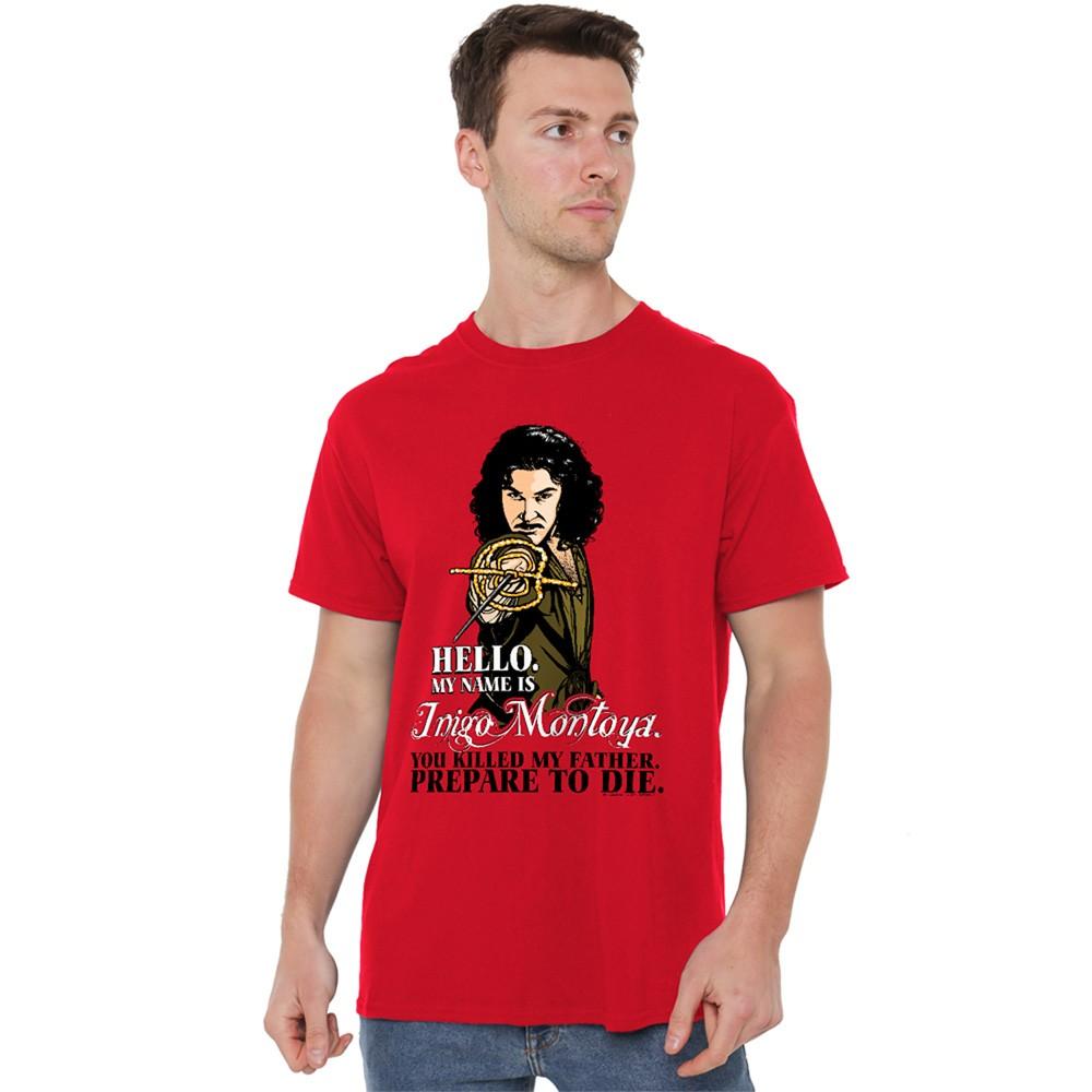 Princess Bride Hello T-Shirt S-3XL Red XXL