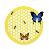 Floating Bee Island Bee Drinking Station Floating Bee Feeder Island Butterfly Bee Waterer Butterfly And Bee Water Feeder