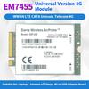 1 Conjunto Cartão 4G 300Mbps WWAN Sem Fio Em7455 1103582 Módulo 4G FDD/TDD LTE Cat6 NGFF M.2 para Laptop e Roteador 4G