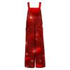 Women's Casual Sleeveless Valentine's Day Printed Jumpsuit