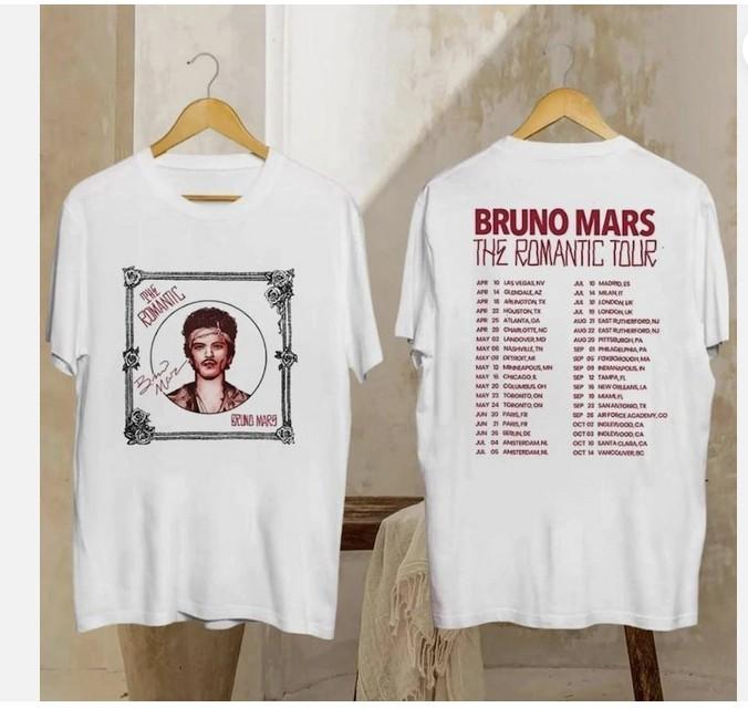 Vintage The Romantic Tour Graphic TShirt 2026 Unisex Wear S