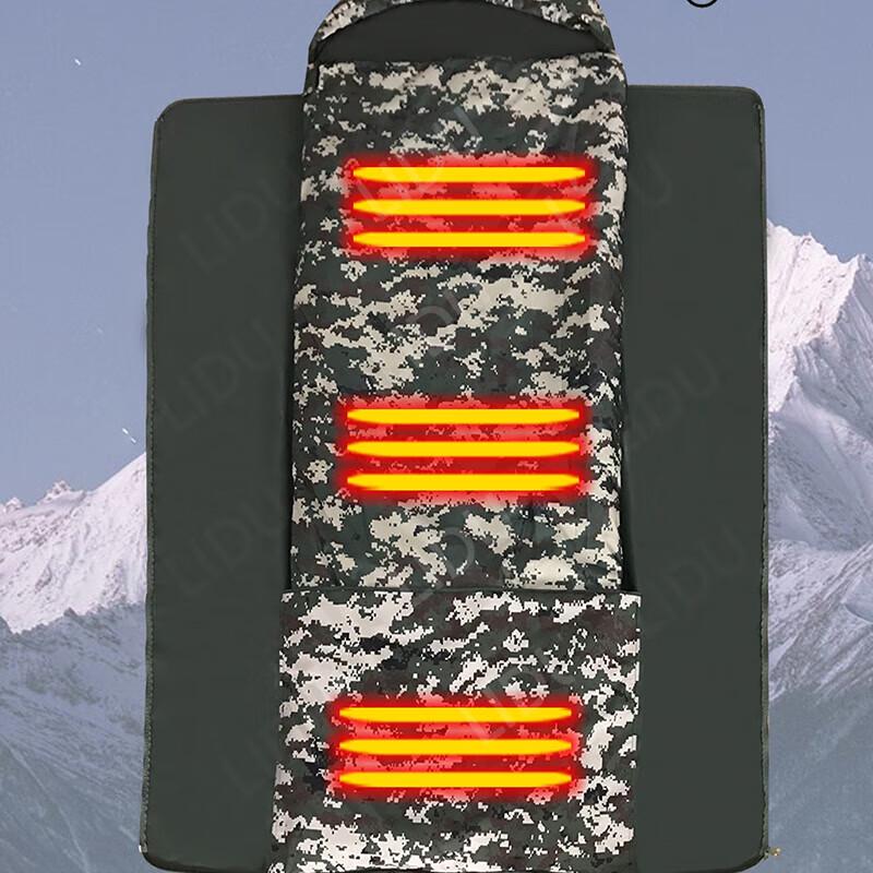 Camouflage Envelope Camping Sleeping Bag