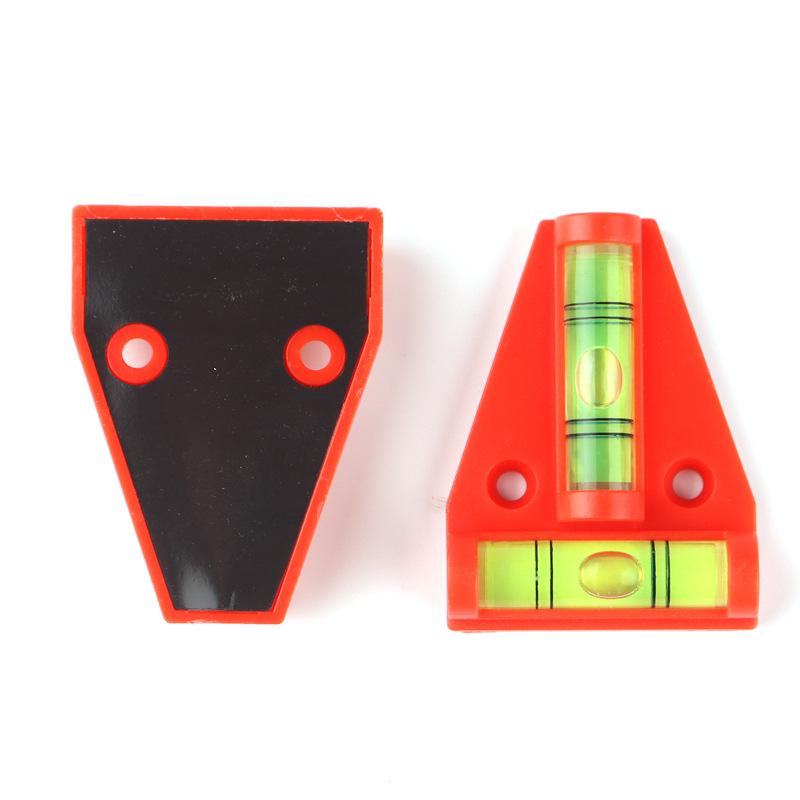 Magnetic T-Type Mini Bubble Level with Mounting Holes