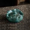 Zen Lotus Ceramic Incense Burner - Antique Sandalwood Coil for Indoor Use