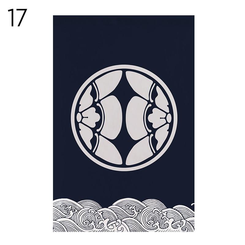 Japanese Tea Room Partition Pennant Kitchen Door Head Curtain Teahouse Hanging Short Curtain Sushi Restaurant Pub Bar Decor
