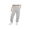Nike Pantaloni de sport pentru femei Solo Swoosh Fleece Lab (Dimensiunea Asia) Imbracaminte stradala pentru femei gri închis Heather DA0334-063