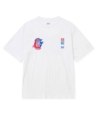 BROWNBREATH Bxr Redbull Tag Tee - White