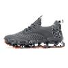 Men's shoes breathable fly-woven running casual shoes sports shoes versatile trendy shoes men's mesh shoes