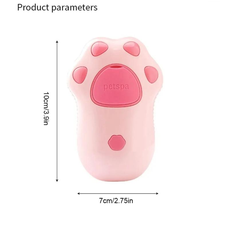 3 in 1 Steamy Cat Brush Electric Spray Cat Hair Brush Comb Massage Pet Grooming Suitable for Short or Long Haired Cats/dog