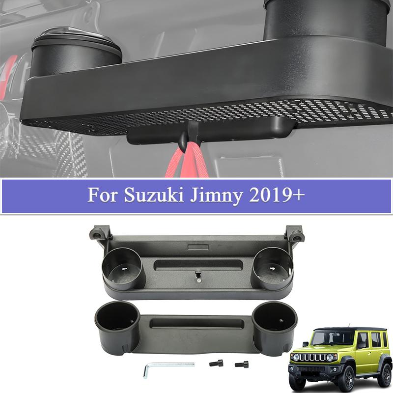 Front Passenger Grab Handle Extented Storage Box Organizer Cup Holder for Suzuki Jimny JB64 JB74 -2026 Interior Accessories