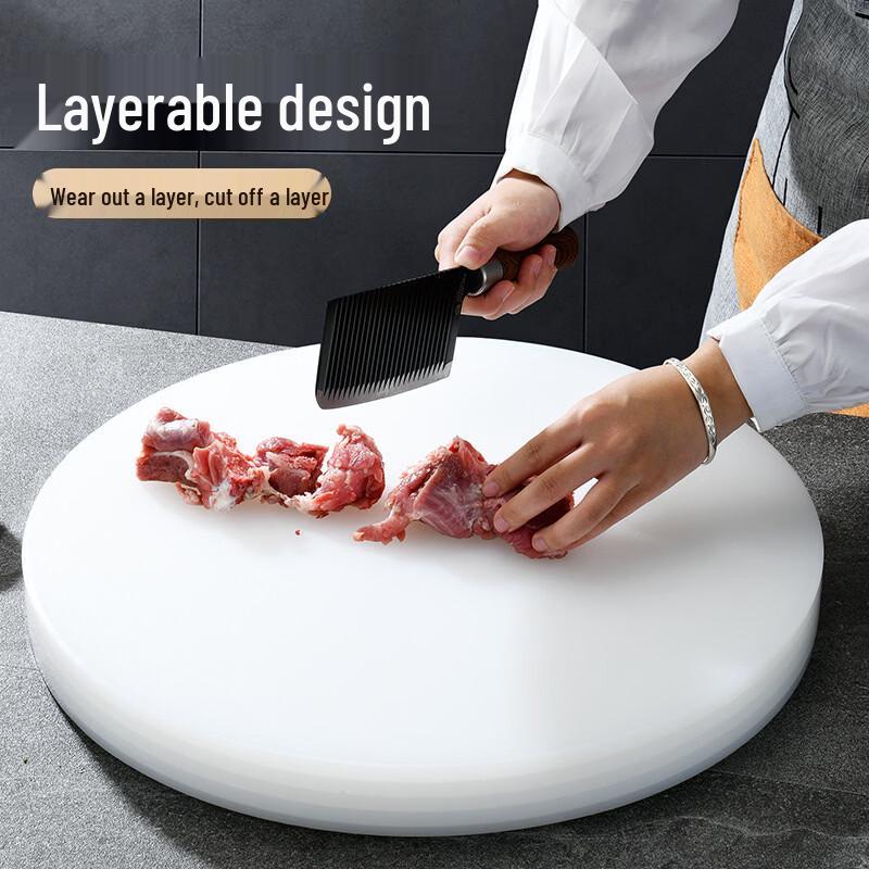 Le Yong Tu Antibacterial PE Round Chopping Board