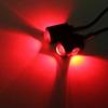 2PCS Universal Motorcycle LED Mini License Plate Light Eagle Eye Shape Turn Signal Indicator Tail Rear Light Brake Fog Lamp Bulb