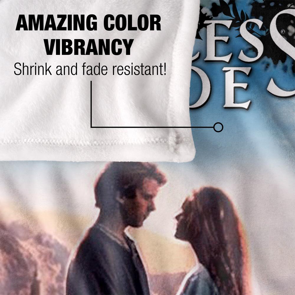 The Princess Bride Storybook Love Silky Supersoft Blanket