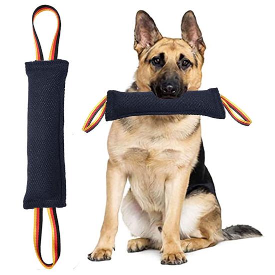 Dog Tug Toy Tear-Resistant Large Dog Bite Pillow Interactive Play Accessory Indoor Outdoor Pet Training Equipment
