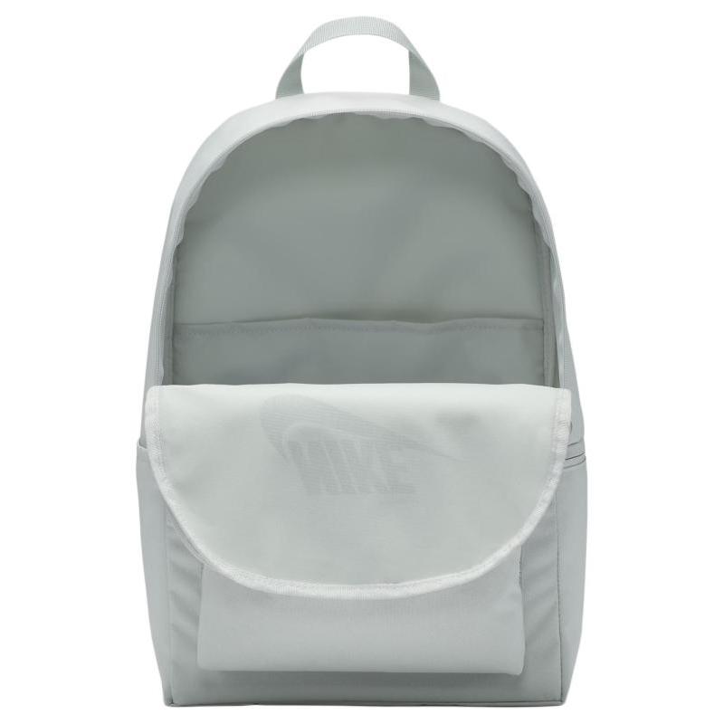 Nike Heritage Polyester Backpack Regular Unisex Light Silver & Smoke Gray Casual DC4244-034