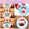 Delightful Personalised Lockdown Christmas Tree Ornament 2020 Quarantine Wooden Decor