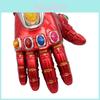 Guantes LED de Iron Man con Piedras Removibles para la Máxima Experiencia de Cosplay